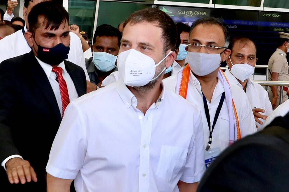 राहुल ने कोयंबटूर में रोड शो किया, कारोबारियों से बोले- हमारी सरकार आई तो GST को रीस्ट्रक्चर करेंगे