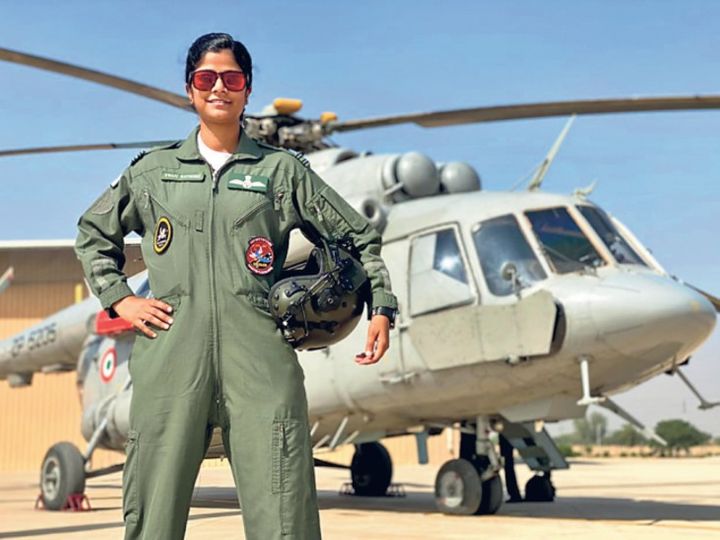 गणतंत्र दिवस परेड में नागौर की स्वाति राजपथ पर फ्लाई पास्ट का नेतृत्व करने वाली पहली महिला पायलट