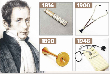 फ्रांस के रेने लेने ने किया दुनिया के पहले स्टेथस्कोप का आविष्कार