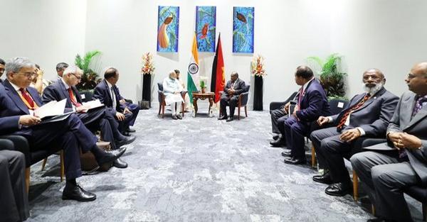 पापुआ न्यू गिनी के PM मारेप बोले- भारत हमारा लीडर:मोदी ने कहा- कोरोना में  हमने मदद की, जिन पर भरोसा किया वो साथ नहीं थे - Jagruk Janta