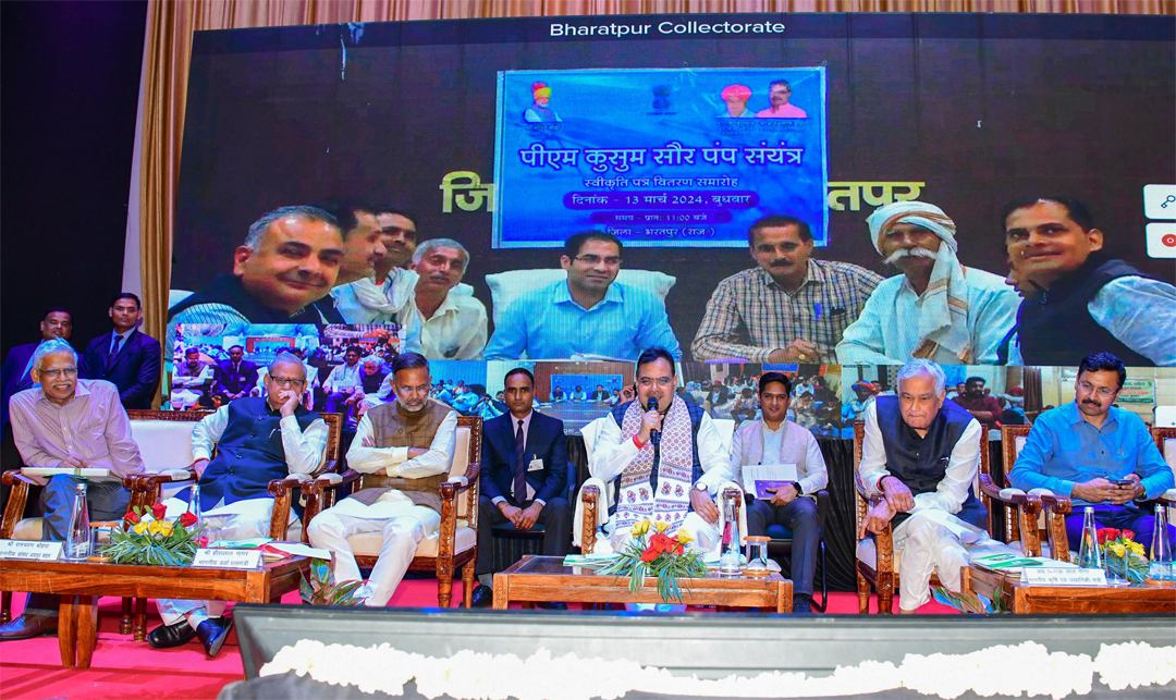 प्रदेश के किसानों को खुशहाल और समृद्ध बनाना हमारी प्राथमिकता-मुख्यमंत्री श्रीभजनलाल शर्मा